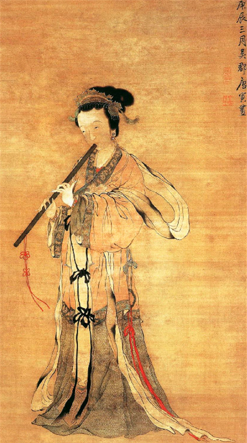 人物画的代表作有《秋风纨扇图》,《李端端图》等,《秋风纨扇图》现