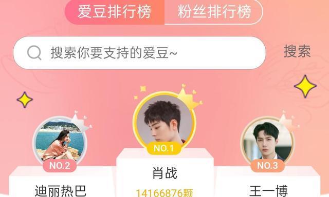 肖战粉丝打榜一天一亿票别家顶流把目标直接降为第二名