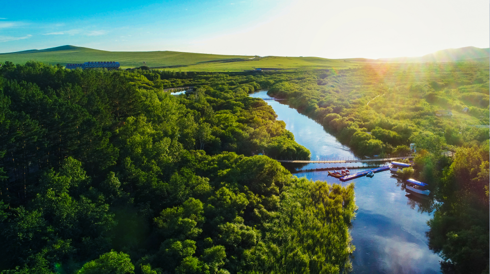 网红打卡地|黑山头列夫湿地庄园_腾讯新闻
