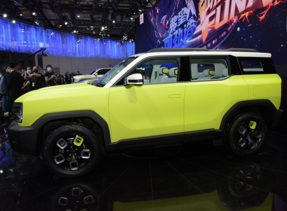 哈弗x狗明年量产比坦克300还顺眼方向盘带屏幕