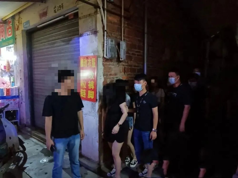 阳春垌尾涉黄清查,多人被查处