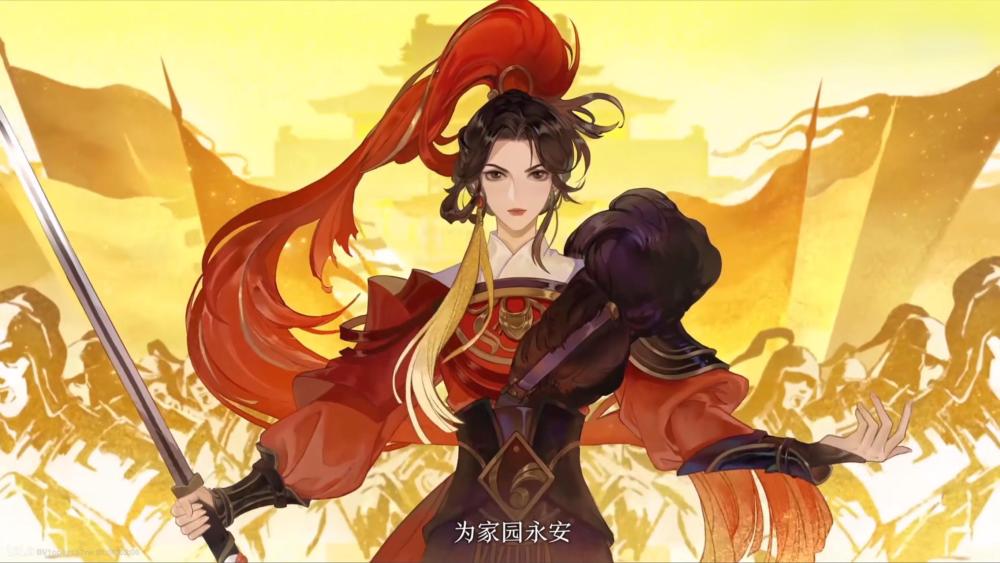 卡牌养成手游,玩家在游戏里会遇见李白,秦始皇,武则天等画风唯美的