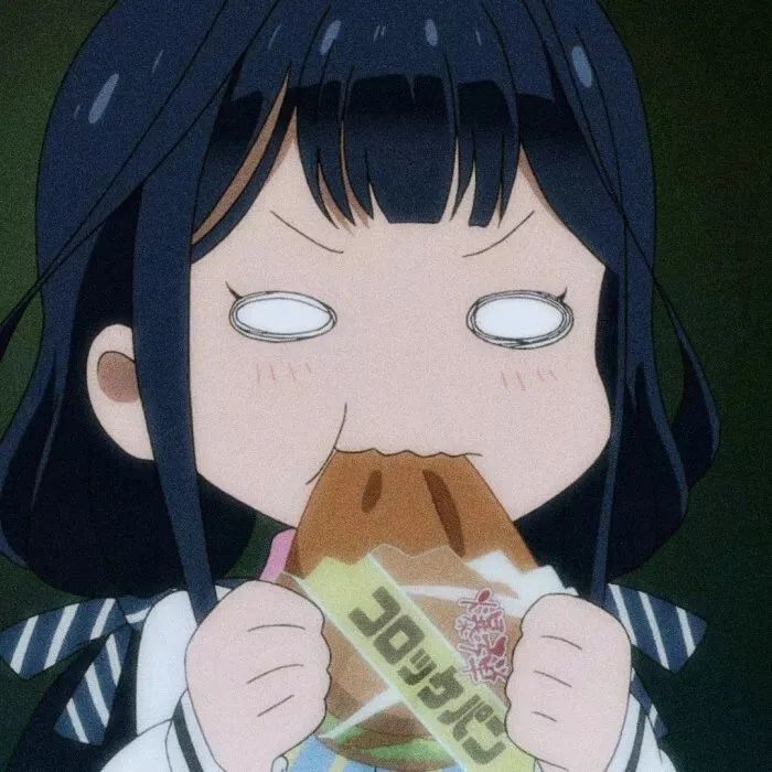 动漫头像喝杯奶茶看一下午的电影