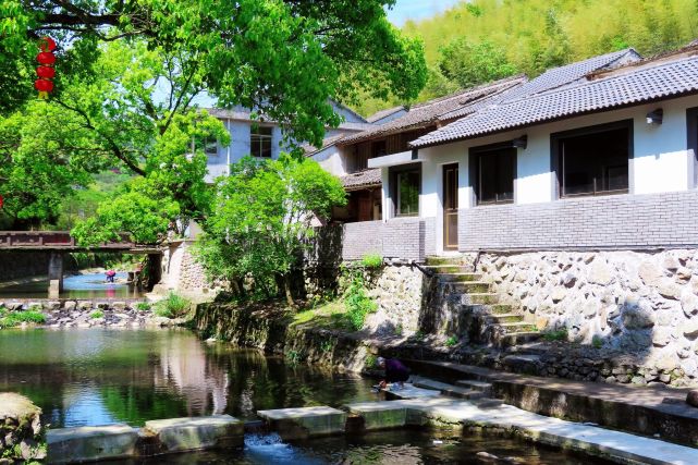 号称宁波的香格里拉塘溪这个古村小桥流水胜似世外桃源真美
