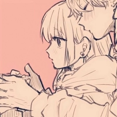 一组超级好看的手绘情头