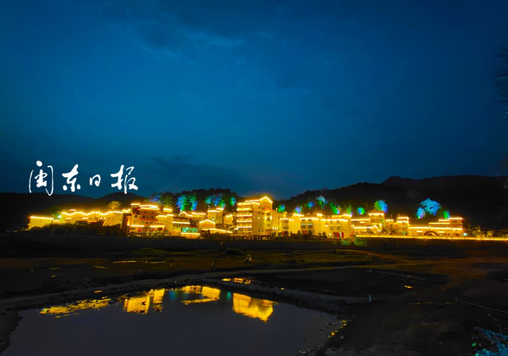 古田夜景图片