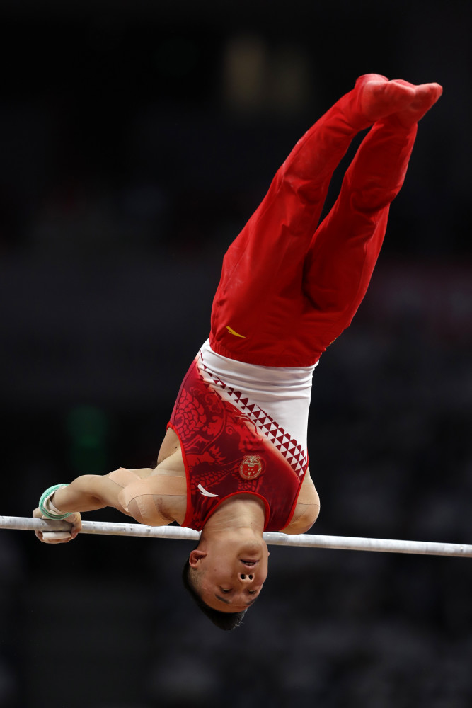 —全锦赛:肖若腾夺得男子个人全能冠军