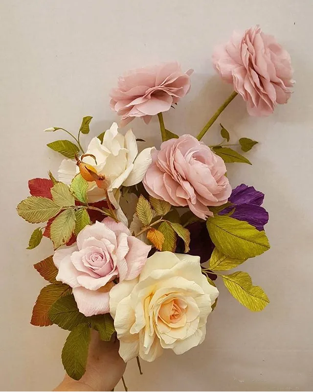 超乎想像的逼真感 这个材料造花简直太美了 腾讯新闻