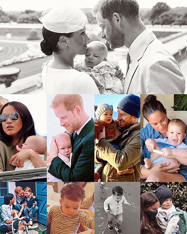 阿奇小王子2岁生日新照曝光依然是黑白照大长腿超像老爸哈里