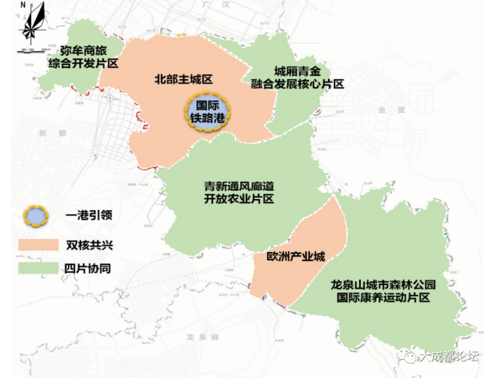 青白江区将构建"一港双核四片"城市空间发展格局_腾讯新闻
