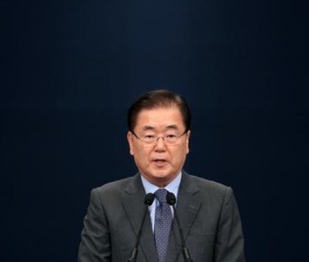 韩国外长郑义溶 资料图 图源:新华社