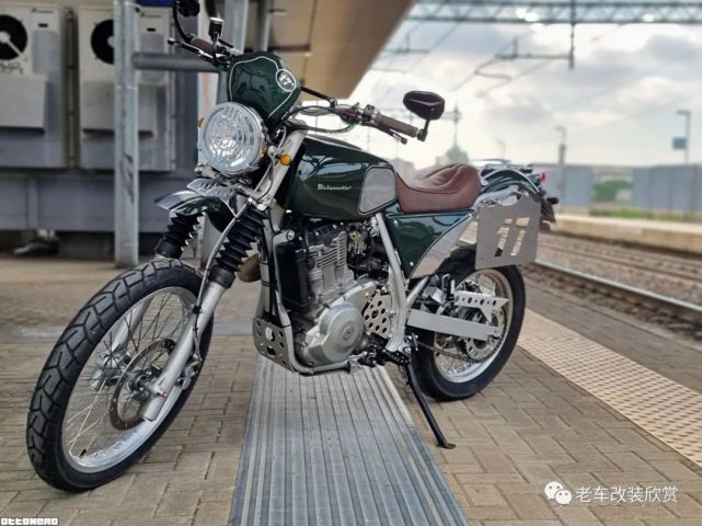 最大单缸dr800改装欣赏|改装|铃木|改装欣赏