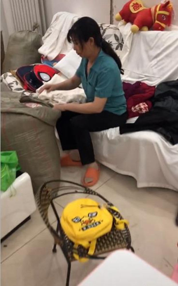 田静弟弟晒搬家,奇奇花猫脸萌翻众人,母亲默默做事引网友怒赞