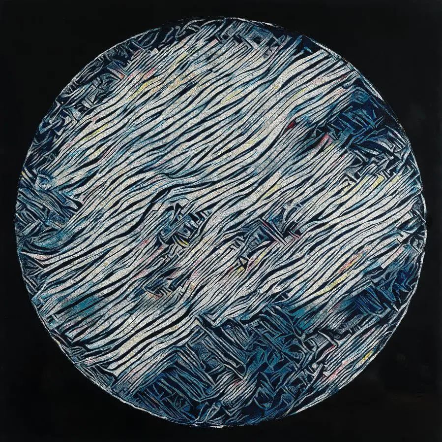 佘国华的抽象漆画黄智清的脱胎大漆《十八罗汉》惟妙惟肖,红橙蓝绿紫