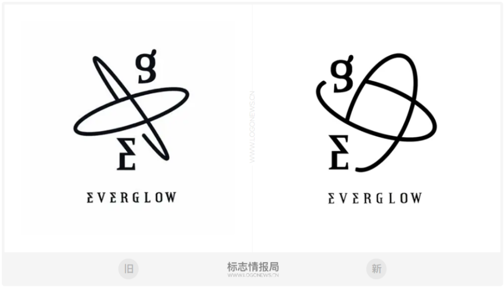 韩国女子团体everglow公开新专辑logo