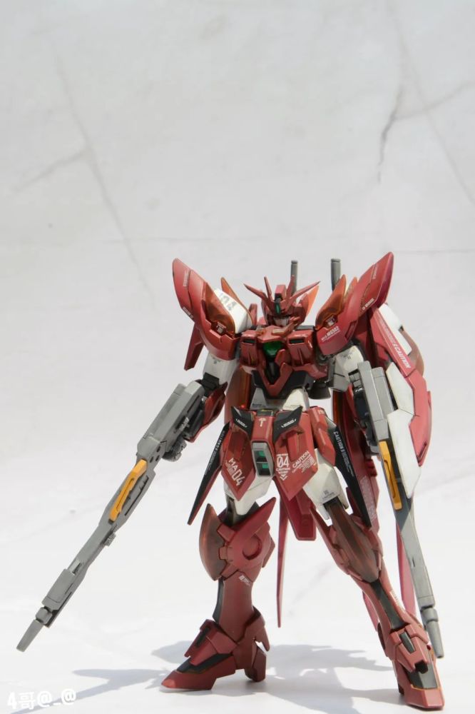 hgbf飞翼零式炎比例改造,涂装制作