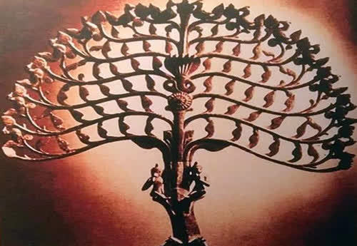 考古发现盘龙神树估测高达5米专家说这是山海经里的扶桑