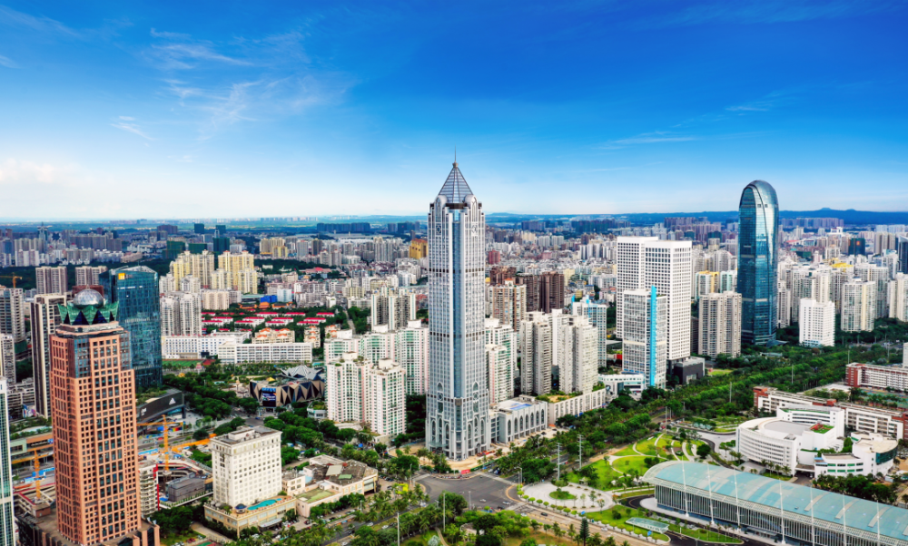 11万方高端商务综合体——"置地东方广场"就是当下自贸港海口城市封面