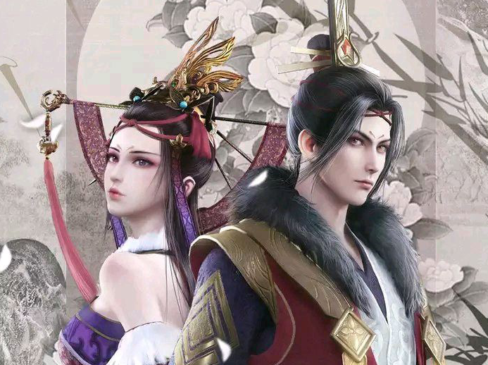 不良人三仙女海报公开陆林轩初版造型太养眼官方默认蚩梦和尤川才是cp