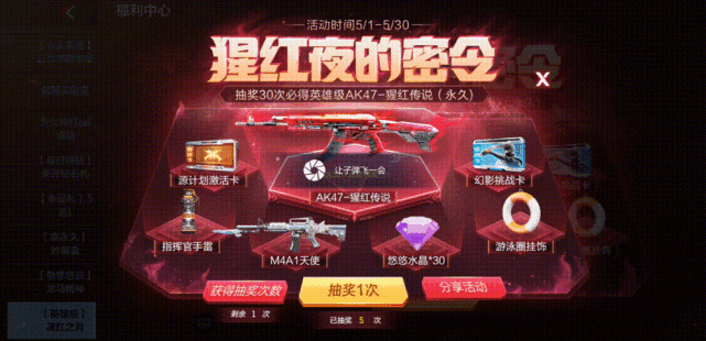 今天咱们来聊一聊"火线有你101"与"猩红夜的密令"这两个活动.