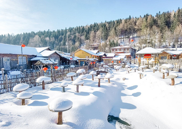 东北雪乡风景如画浪漫的像是在童话中为何游客人数却不多