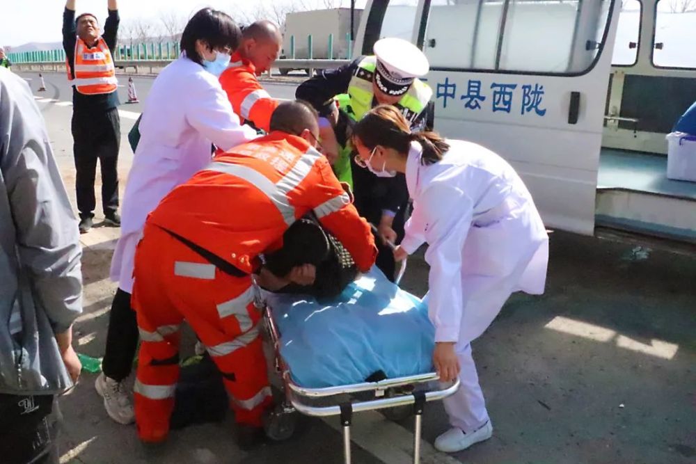 与时间赛跑,为生命护航 近期陇西高速交警大队辖区发生道路交通事故