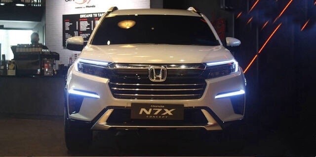 全新本田n7x实车来了灯光组很炫酷内配7座布局太帅了