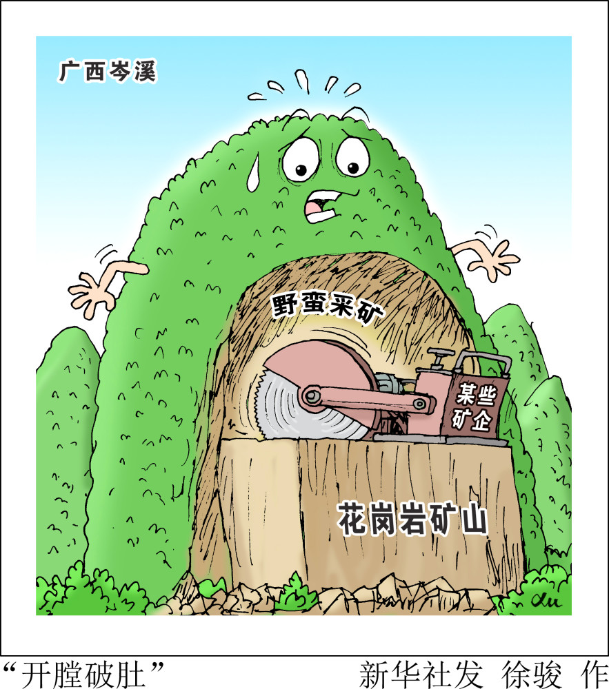 (图表·漫画【新华视点·聚焦中央生态环保督察"开膛破肚"