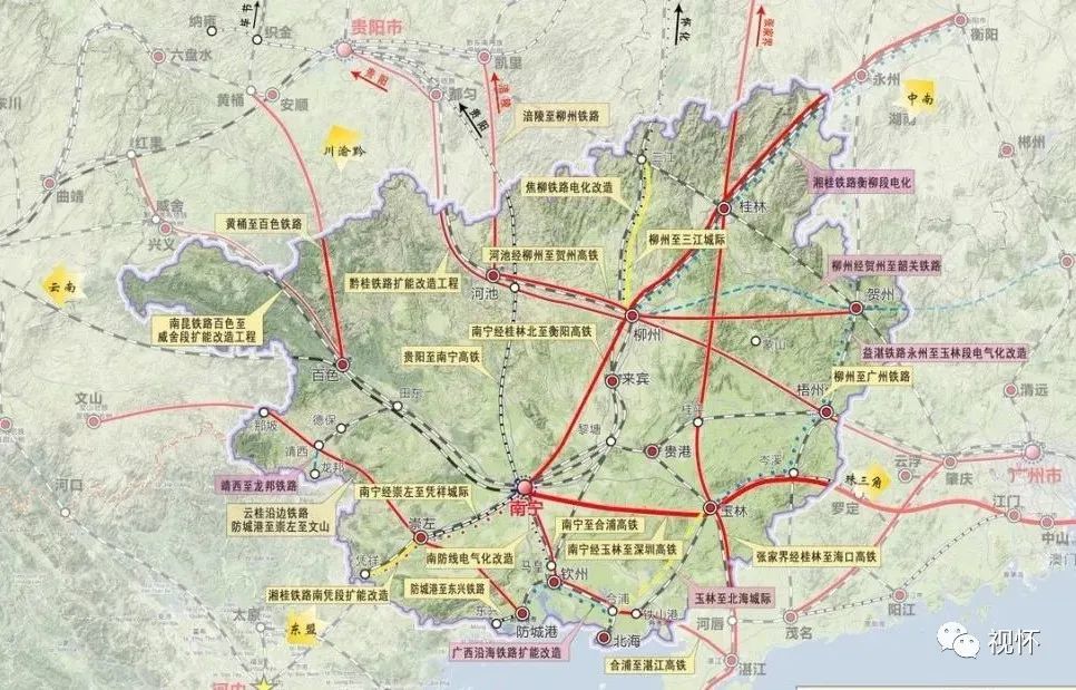 全國8省市區2021年鐵路重點建設名單含續建新開工預備項目