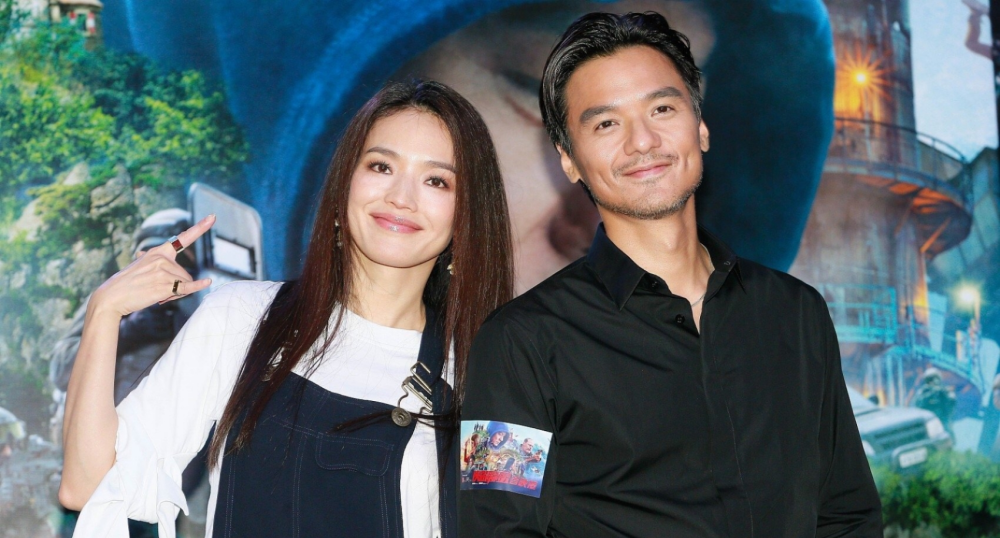 舒淇冯德伦秀恩爱女神发文称自由了男方秒回谁管得到你啊