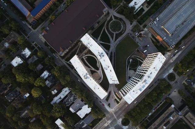 高层住宅建筑设计美国芝加哥大学北区宿舍公共空间案例