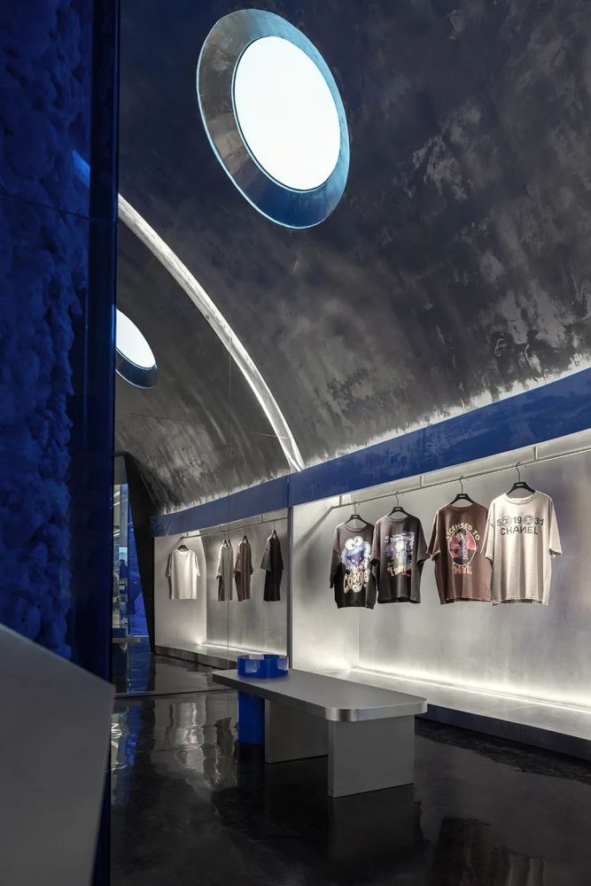 801期潮牌服装店fishyu最新展厅设计这是对设计的又一次思考