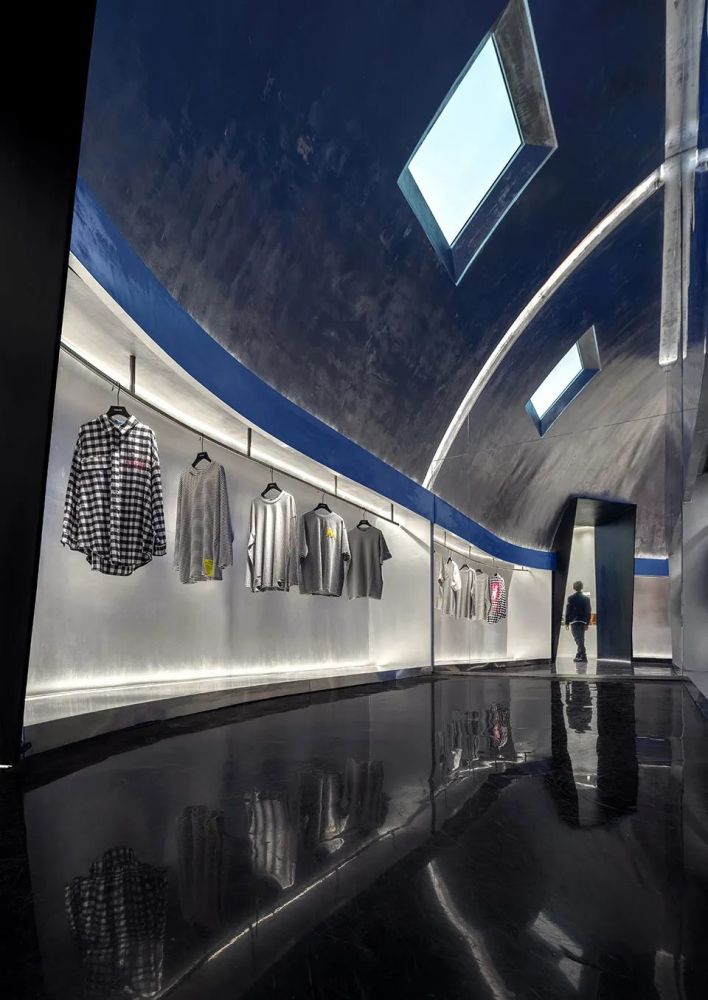 801期潮牌服装店fishyu最新展厅设计这是对设计的又一次思考