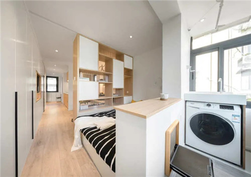 30㎡老破小改出两室一厅