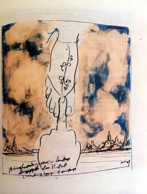 纪念韦尔乔医生在处方纸上插画与梦游