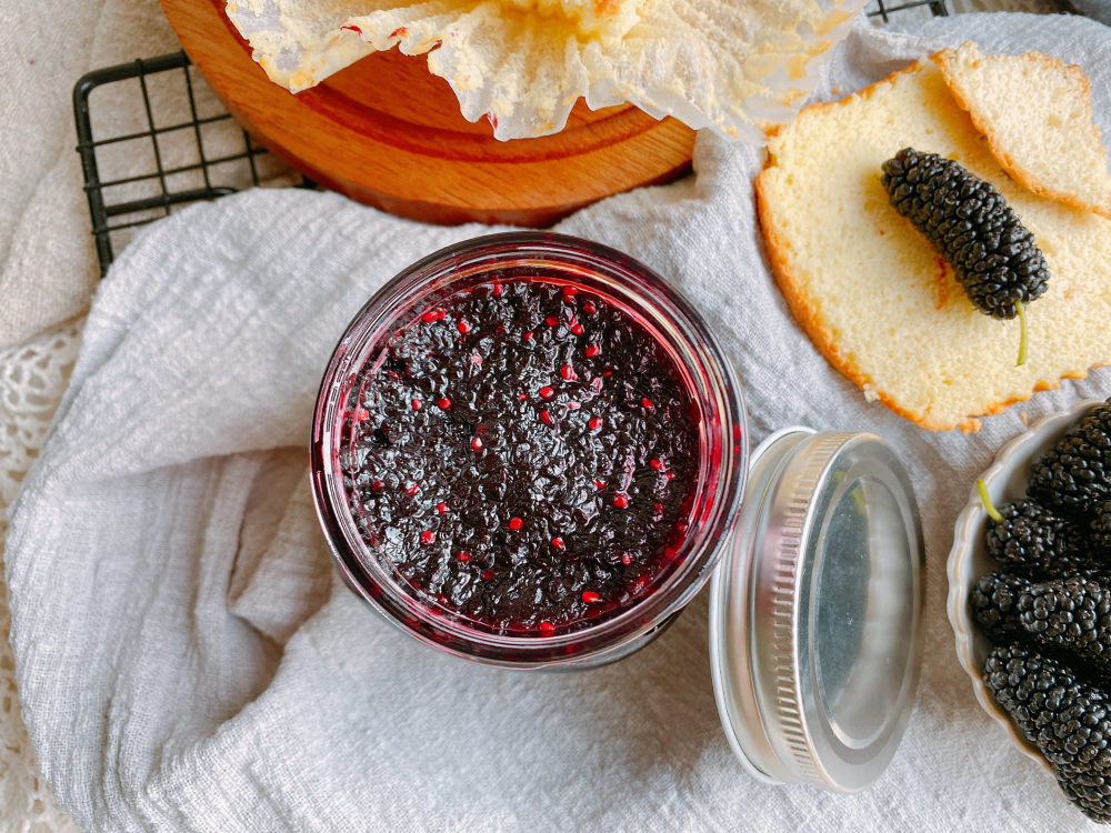 自制桑葚果酱,掌握关键3点,没有添加剂,酸甜可口,保存时间长
