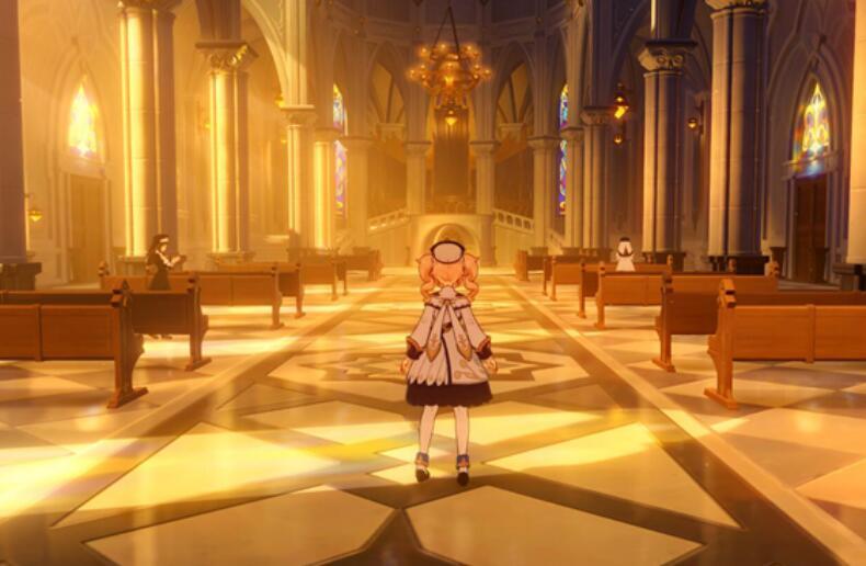 原神琴和芭芭拉泳装皮肤是真的光着小脚丫希望不要穿鞋