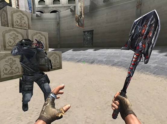 【cf】擎天皮肤来了,刀战必须玩起来啊!