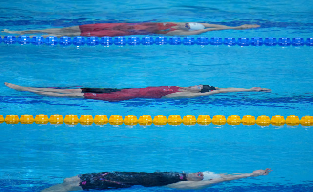 體育游泳全國冠軍賽女子4x100米混合泳接力決賽賽況2