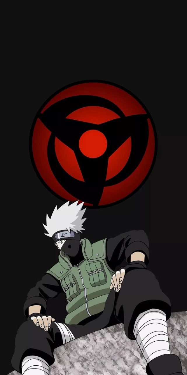 动漫壁纸火影忍者卡卡西卡殿手机壁纸半张脸迷倒千万少女