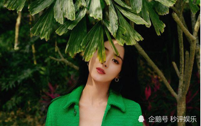 赵丽颖近期状况写真身着绿衣如梦似幻网友她的眼里少了光