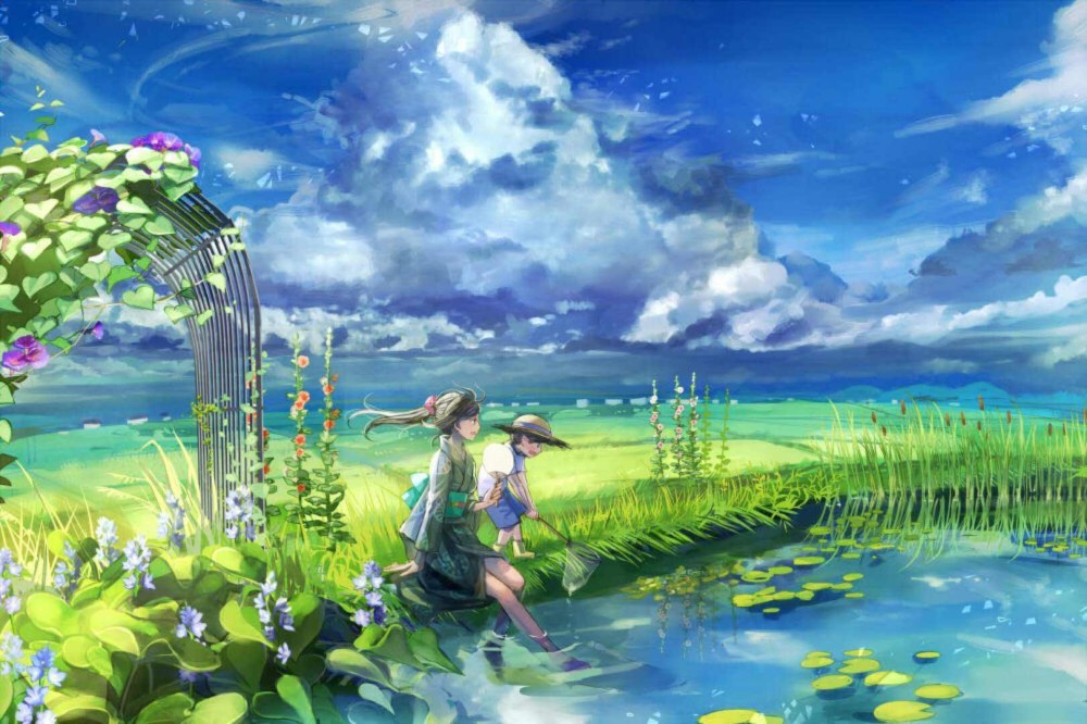 有一种夏天,是宫崎骏动画里的样子