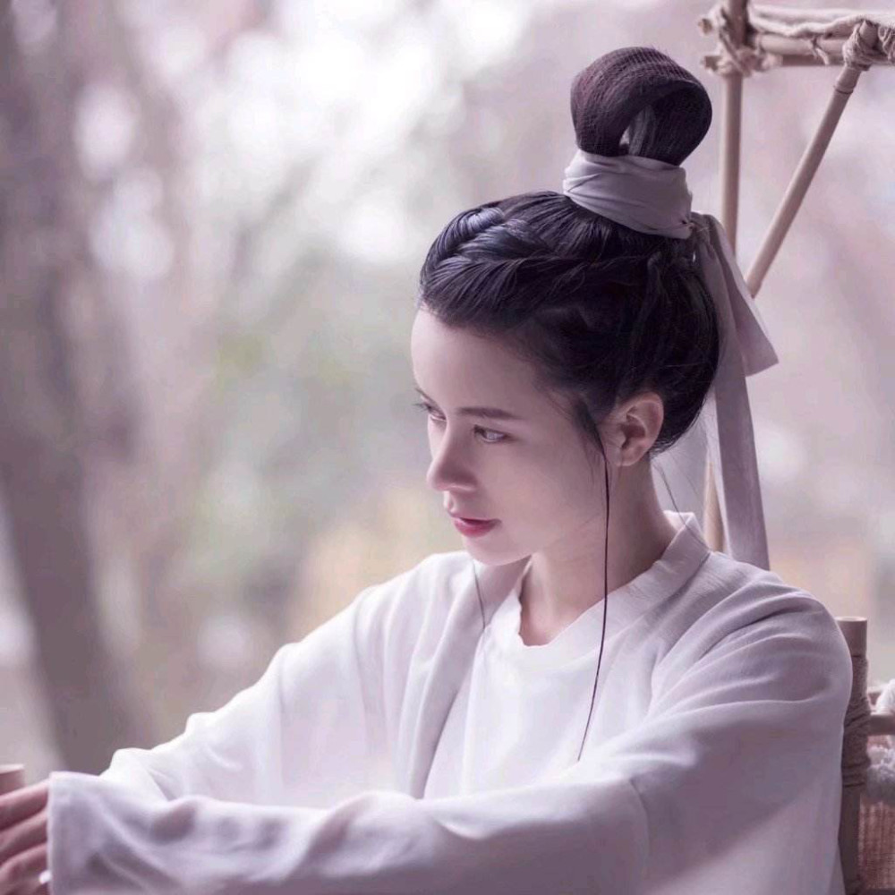 古风真人女生头像孤烟无垠万里沙幸能与你踏