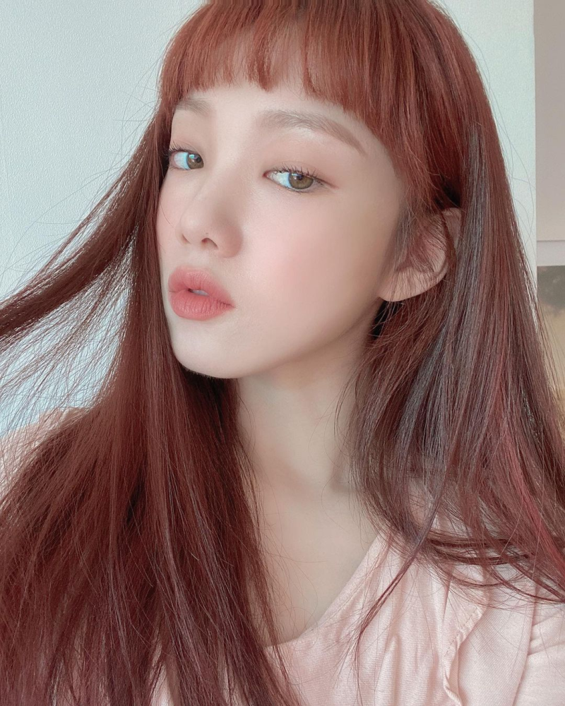 复古俏皮的choppy 眉上刘海 韩国女星都爱的减龄刘海 腾讯新闻