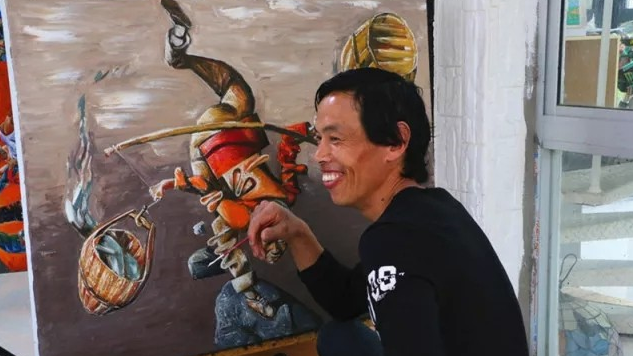 农村小伙苦练画画20多年,专家建议他踏实务农,现在怎样?