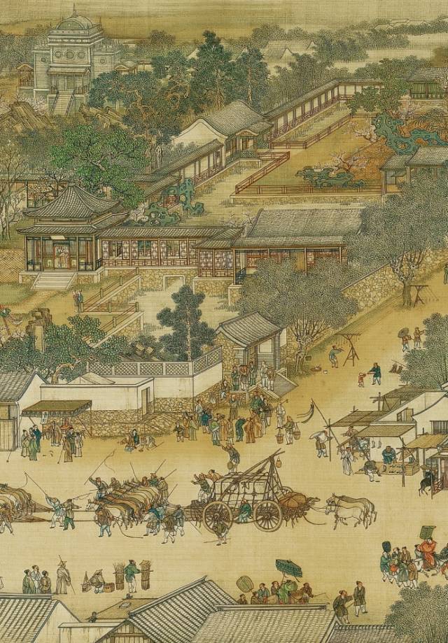 汴梁艺术|清院本《清明上河图》欣赏_腾讯新闻