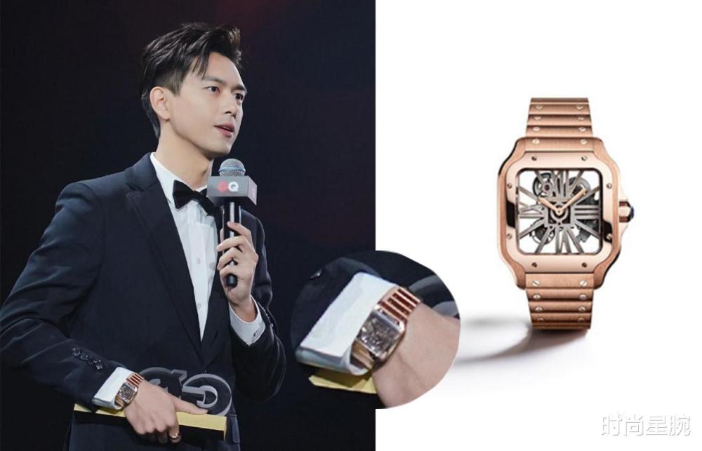 李现的外表还是非常接地气的,而且与名表适配度还是蛮高的,从卡西欧到