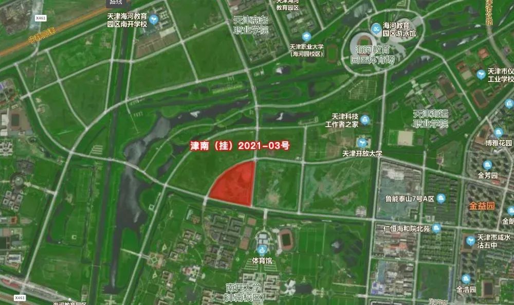 地壹时讯|津南城投底价拿下津南海教园商服地块
