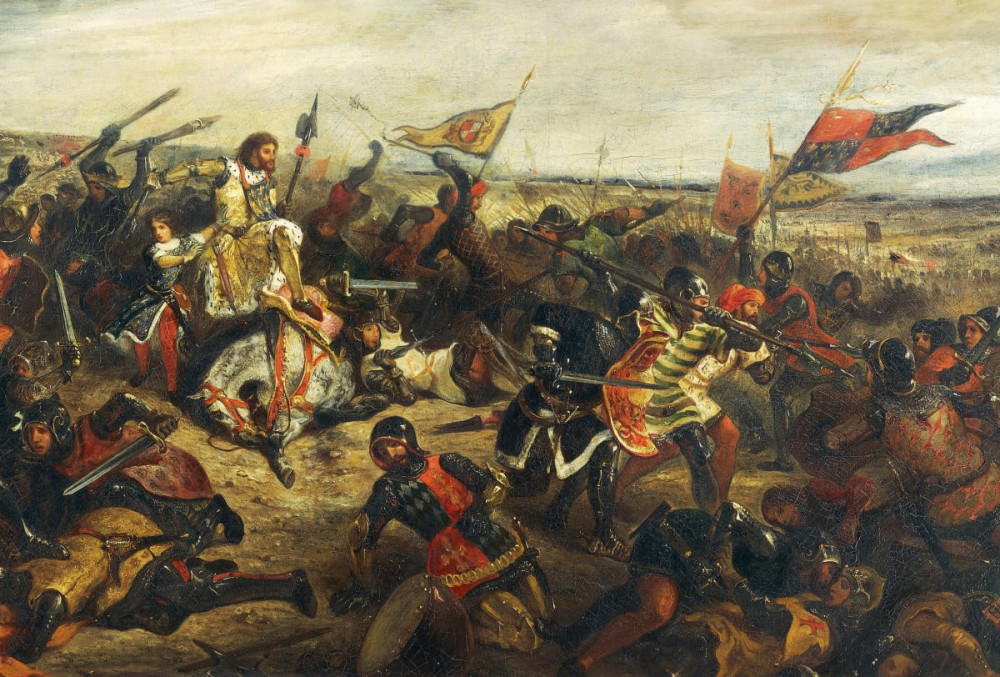 例如延续了116年的英法百年战争,可谓是人类历史上,也是英法两国历史