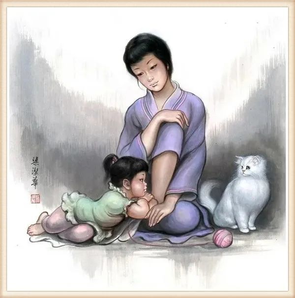 梁洁华《母爱》